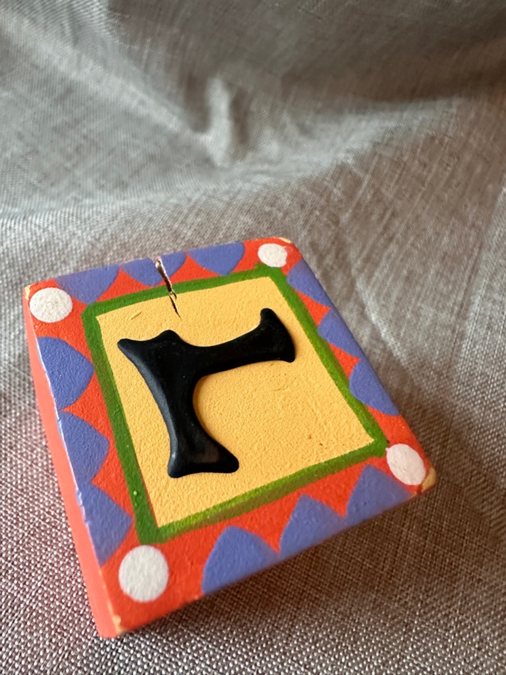 Vintage Midwest of Cannon Falls wooden Happy Halloween Letter Blocks Importers - Picture 8 of 9